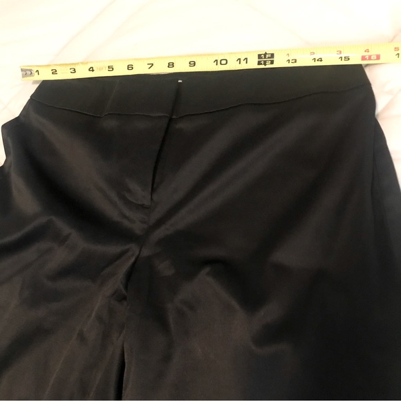 Chico’s black sateen wide leg pants. Size S. Chicos size 0. - Picture 5 of 11